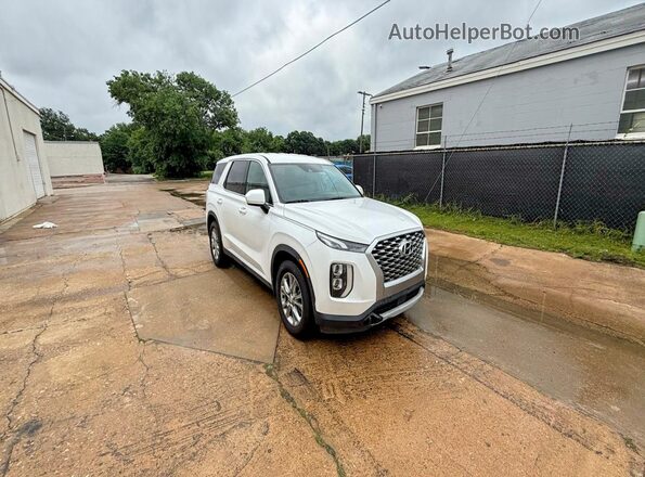 KM8R14HE6LU037087 2020 HYUNDAI PALISADE Белый Передняя левая четверть