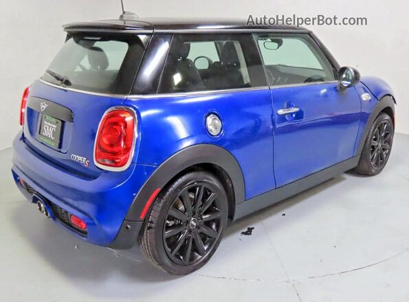 WMWXP7C56K2A53819 2019 MINI COOPER Blue Przód prawy