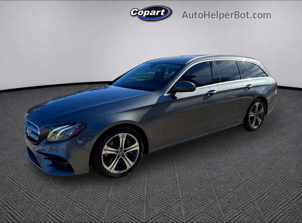 WDDZH6GB9HA239374 2017 MERCEDES-BENZ E Gray Tył prawy