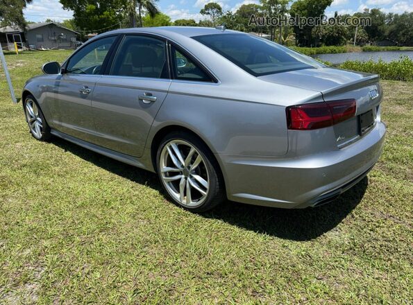 WAUJGAFCXGN100544 2016 AUDI A6 Серый Передняя правая четверть