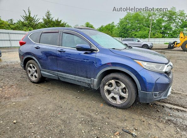 7FARW2H52KE019112 2019 HONDA CR-V Синий Вид спереди
