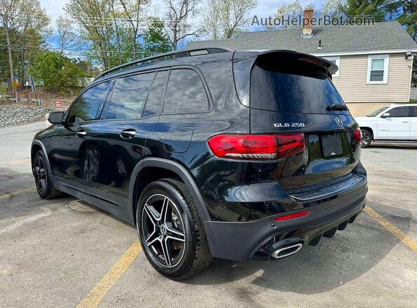 W1N4M4HB9LW015464 2020 MERCEDES-BENZ GLB-CLASS Black Trasero derecho