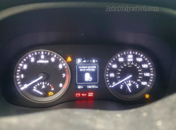 KM8J33A29JU708878 2018 HYUNDAI TUCSON Blue Widok tylnych siedzeń