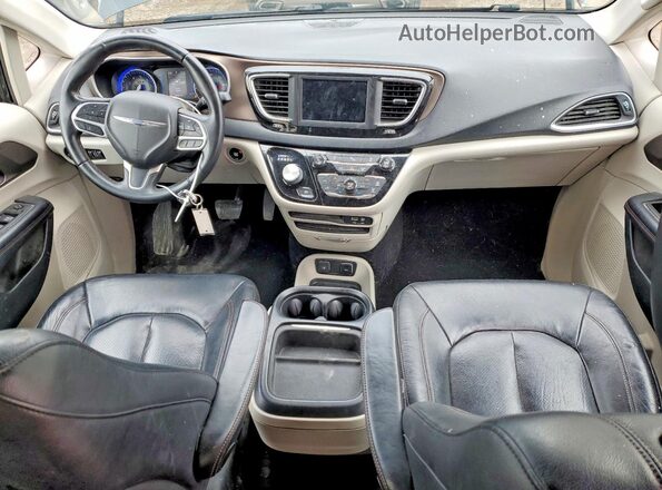2C4RC1BG0JR290441 2018 CHRYSLER PACIFICA Black Vista del cuadro de instrumentos