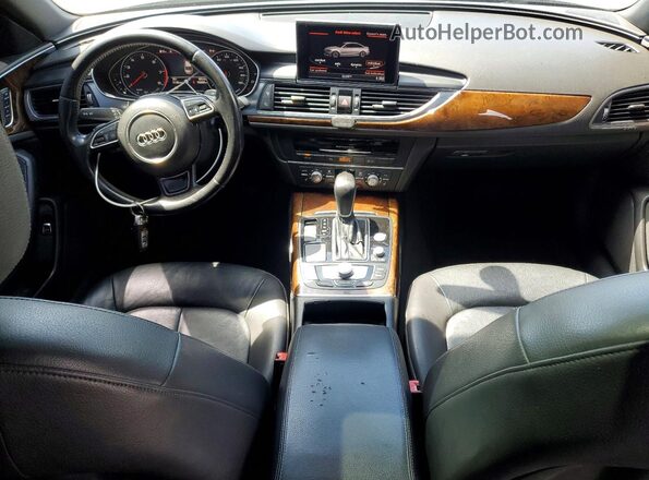 WAUCFAFC0GN134200 2016 AUDI A6 Черный Вид щитка приборов