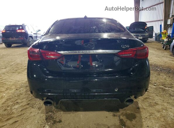 JN1EV7AR5LM254252 2020 INFINITI Q50 Черный Вид салона спереди