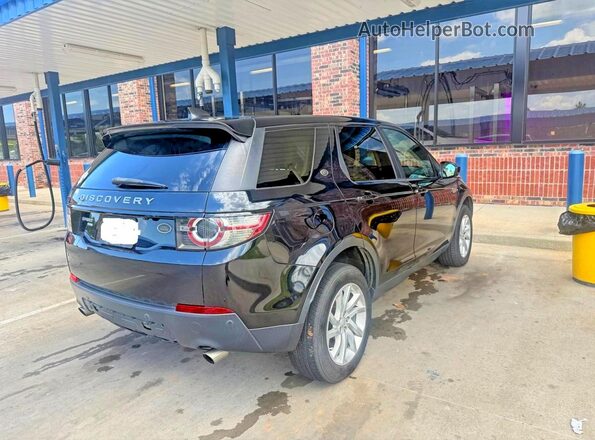 SALCR2RX3JH749904 2018 LAND ROVER DISCOVERY Черный Вид спереди