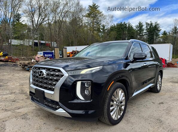 KM8R54HE6LU073642 2020 HYUNDAI PALISADE Черный Задняя правая четверть