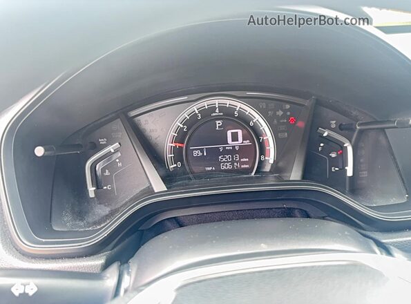 2HKRW6H31JH223174 2018 HONDA CR-V Синий Вид щитка приборов