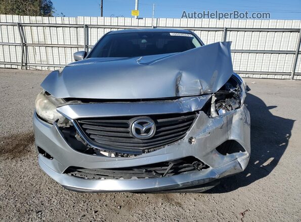 JM1GL1V59H1145270 2017 MAZDA 6 Серебряный Вид сзади