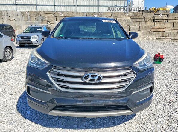 5NMZTDLB8JH061293 2018 HYUNDAI SANTA FE Черный Вид сзади