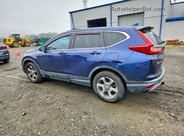 7FARW2H52KE019112 2019 HONDA CR-V Синий Задняя правая четверть