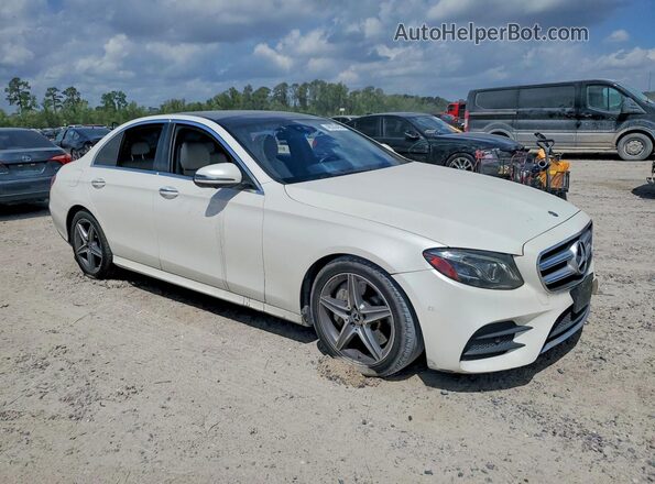 WDDZF4JB0KA509845 2019 MERCEDES-BENZ E White Widok z przodu