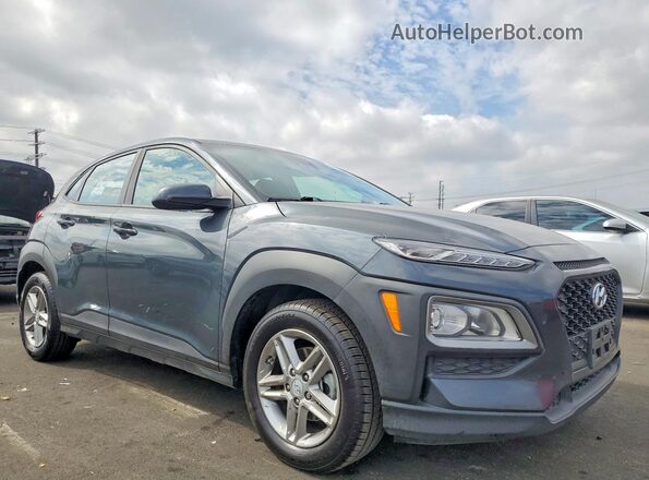 KM8K12AA1MU723214 2021 HYUNDAI KONA Черный Вид спереди
