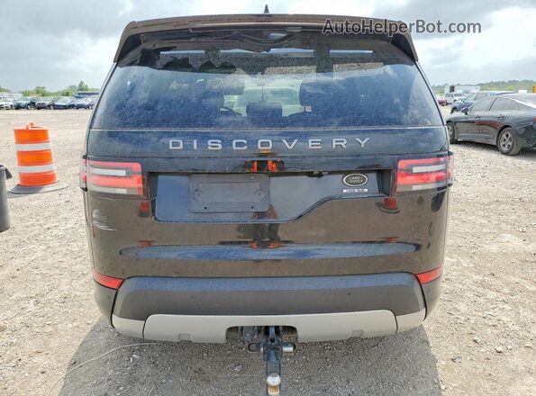 SALRRBBV4HA016105 2017 LAND ROVER DISCOVERY Черный Вид салона спереди