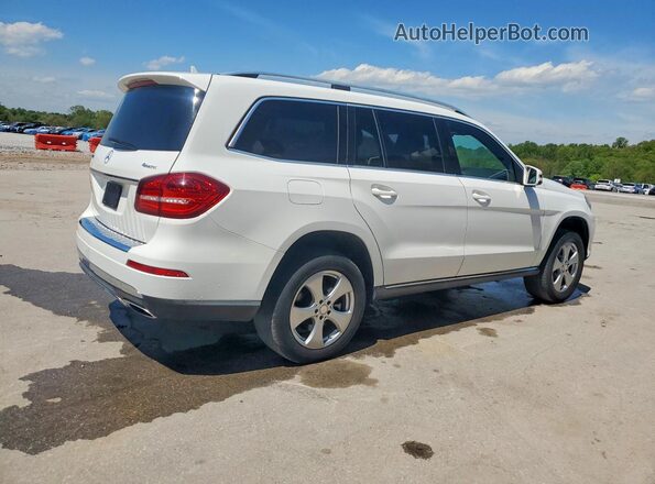 4JGDF6EE7HA845758 2017 MERCEDES-BENZ GLS White Передня права чверть
