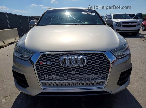 WA1BFCFS9GR017395 2016 AUDI Q3 Silver Widok z tyłu