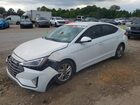 2019 Hyundai Elantra Sel White vin: 5NPD84LF3KH436641