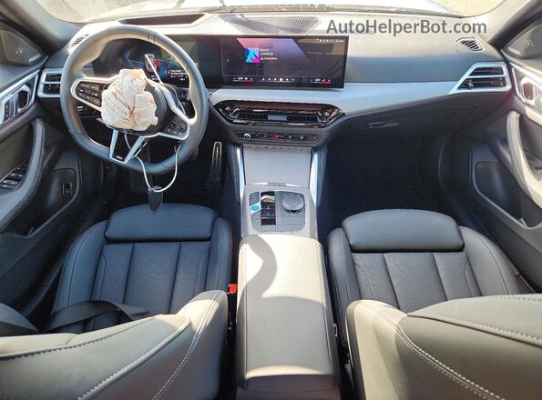 WBY23HD03SFV64510 2025 BMW I4 Серый Вид щитка приборов