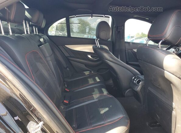 WDDZF6EB8JA348794 2018 MERCEDES-BENZ E Черный Вид задней части салона