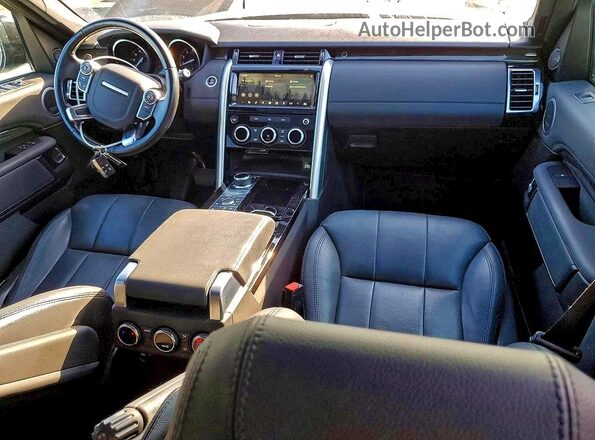 SALRRBBV3HA036796 2017 LAND ROVER DISCOVERY White Widok zestawu wskaźników