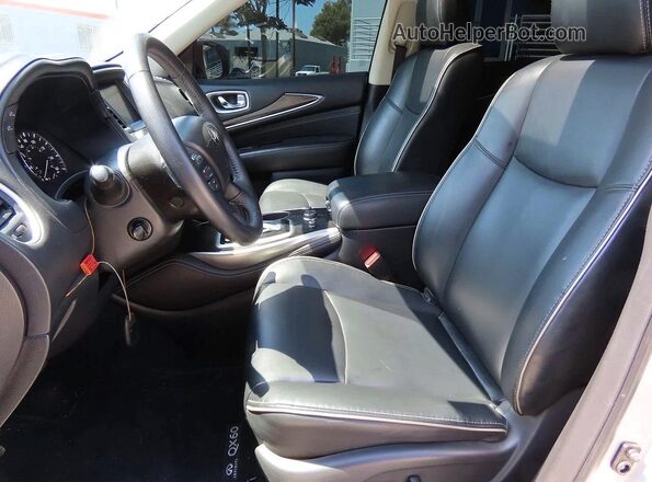 5N1DL0MN4LC529934 2020 INFINITI QX60 Silver უკანა სავარძლების ხედი