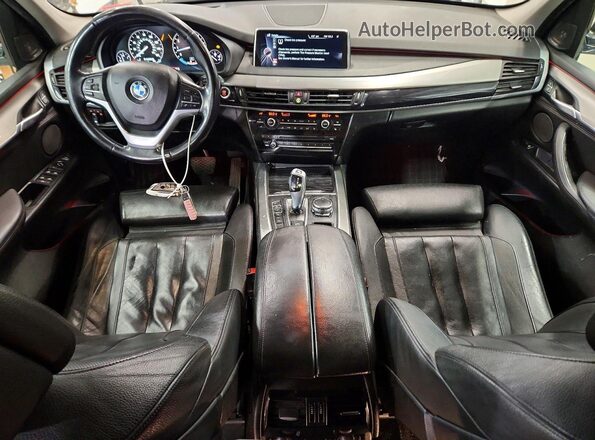 5UXKR0C54G0P26703 2016 BMW X5 Белый Вид щитка приборов