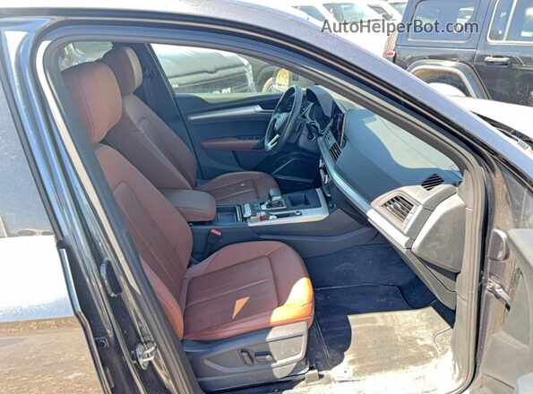 WA1FAAFY0M2009439 2021 AUDI Q5 Charcoal Հետևի տեսք