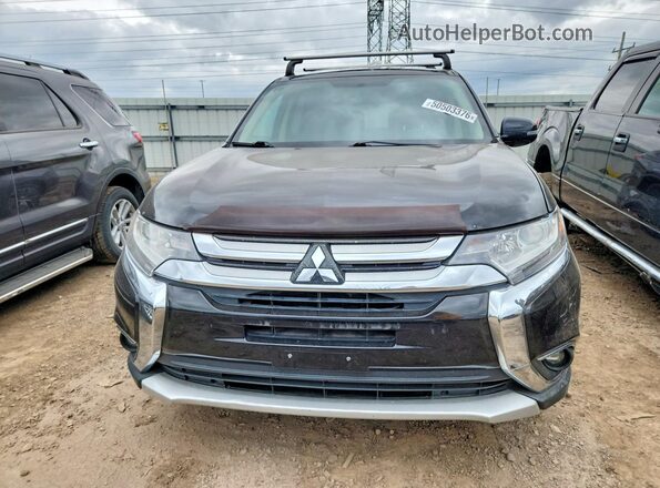 JA4AD3A36HZ010956 2017 MITSUBISHI OUTLANDER Черный Вид сзади
