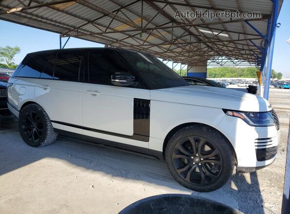 SALGS2RE7KA528255 2019 LAND ROVER RANGE Белый Вид спереди