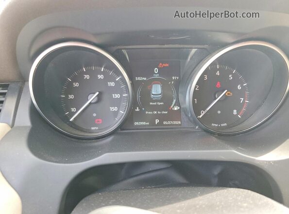SALVP2BG9HH182164 2017 LAND ROVER RANGE ROVER Черный Вид задних сидений