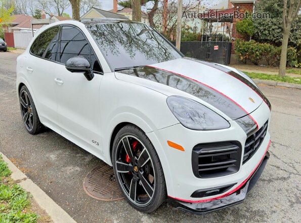 WP1BG2AY1NDA56239 2022 PORSCHE CAYENNE Белый Задняя левая четверть