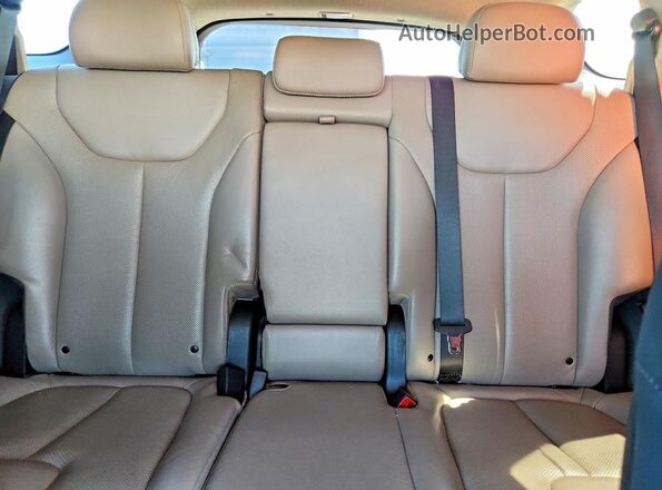 5NMS53AA1LH206810 2020 HYUNDAI SANTA FE Gray Вид задньої частини салону