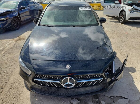 WDD3G4FB2KW024704 2019 MERCEDES-BENZ A Black უკანა ხედი