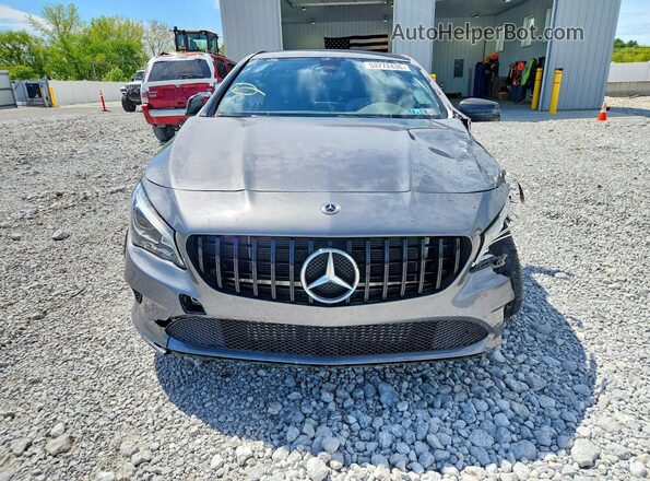 WDDSJ4GB1KN769235 2019 MERCEDES-BENZ CLA-CLASS Серый Вид сзади