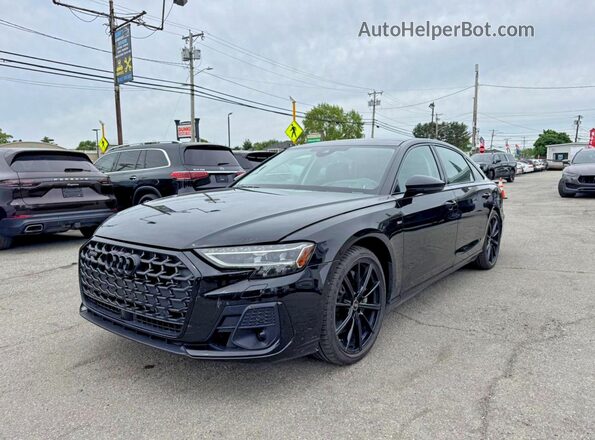 WAU8DAF85KN012304 2019 AUDI A8 Черный Задняя правая четверть