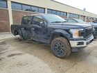 2018 Ford F150 Supercrew Черный vin: 1FTEW1EP3JKC23526