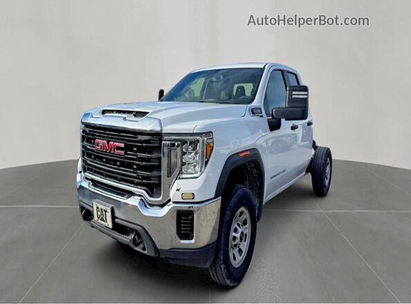 1GD28LE79MF241644 2021 GMC SIERRA White Trasero izquierdo