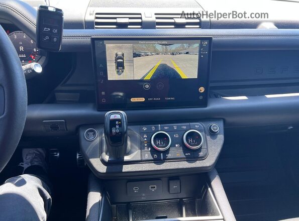 SALEWEEE8P2110307 2023 LAND ROVER DEFENDER Gray Widok tylnych siedzeń