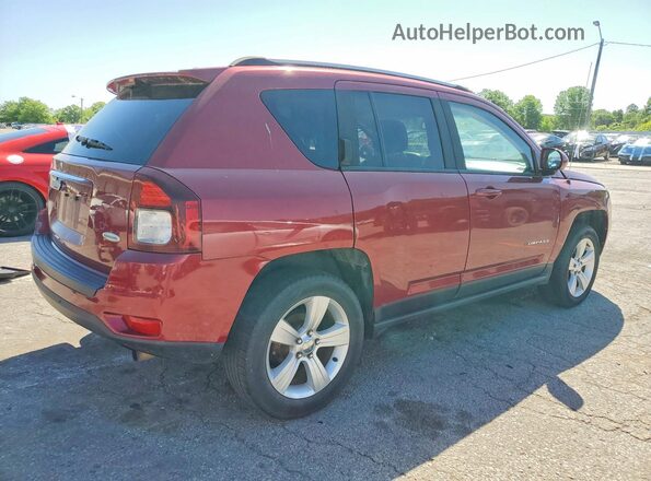 1C4NJDEB1GD631010 2016 JEEP COMPASS Темно-бордовый Передняя правая четверть