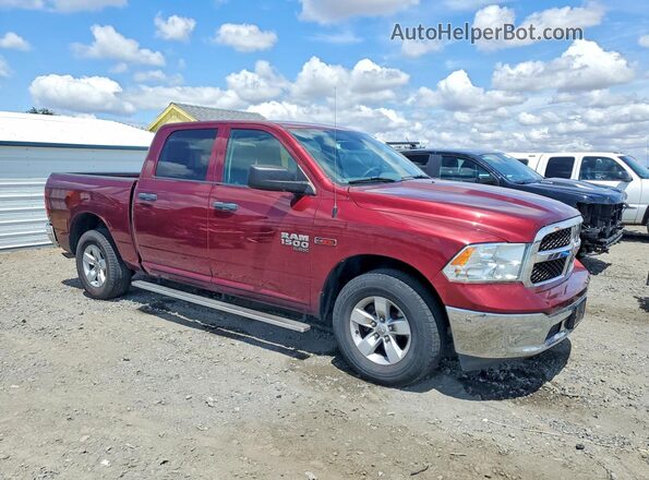 1C6RR6KMXKS750942 2019 RAM 1500 Бордовый Вид спереди