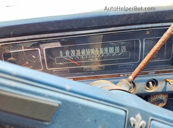 166478J197386 1968 CHEVROLET 2 White Instrument cluster view