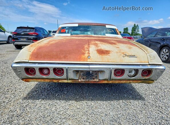 166478J197386 1968 CHEVROLET 2 White Rear view