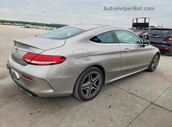 WDDWJ8EB1KF860432 2019 MERCEDES-BENZ C Gray Przód prawy