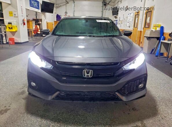 SHHFK7H57HU221653 2017 HONDA CIVIC Charcoal Widok z tyłu