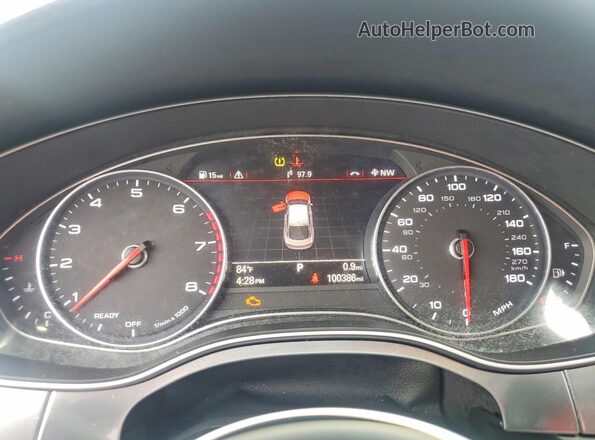 WAUWGAFCXGN032140 2016 AUDI A7 Серебряный Вид задних сидений