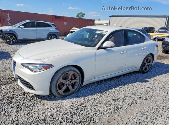 ZARFAEEN9H7560780 2017 ALFA ROMEO GIULIA Белый Передняя левая четверть
