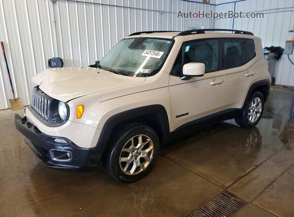 ZACCJBBT6GPD80561 2016 JEEP RENEGADE Желто-коричневый Задняя левая четверть