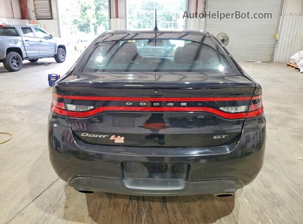 1C3CDFEB8GD644061 2016 DODGE DART Black Вид салону спереду