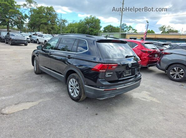 3VV3B7AX5JM078365 2018 VOLKSWAGEN TIGUAN Black Delantero derecho
